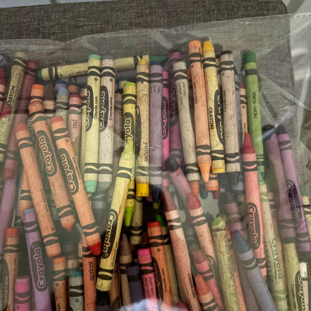 Crayola Brand Crayons, Used 2.5 lbs. lot